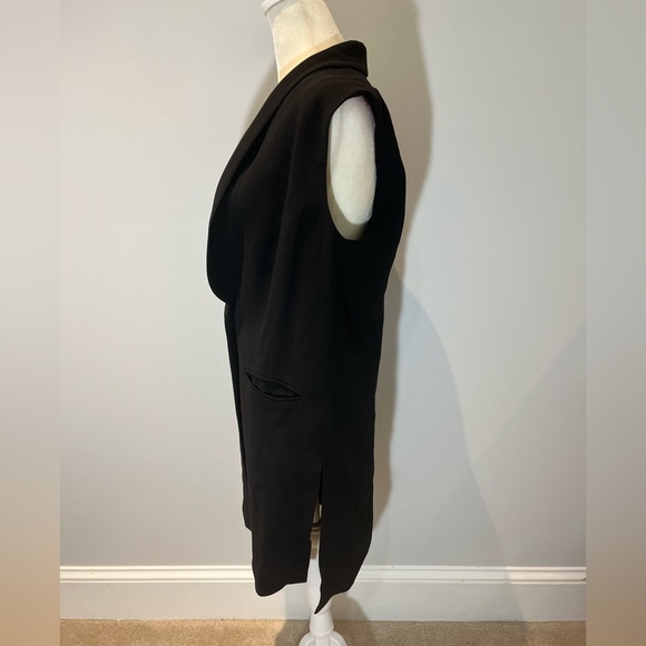 Club Monaco Sonti Tailored Blazer Vest Black - Size XS-Retail $329 - Picture 4 of 10